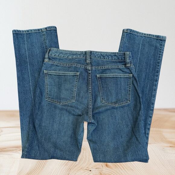 Gap Original Bootcut Jeans Sz 6L Long Womens Mid Rise Medium to Darkish Wash - Picture 3 of 6